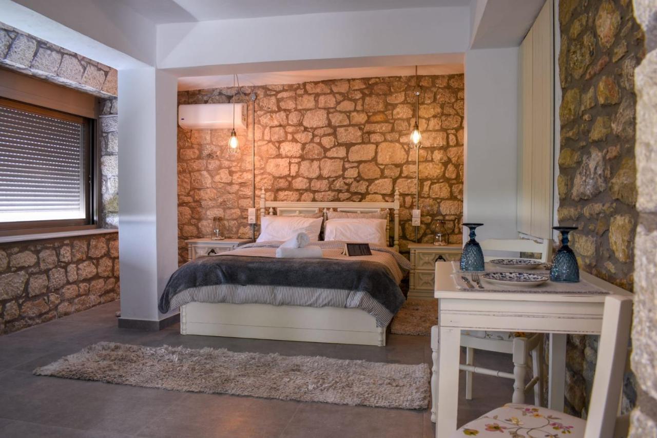 Coastal Stone Hideaway With Stunning Scenery Vila Kitriaí Exterior foto