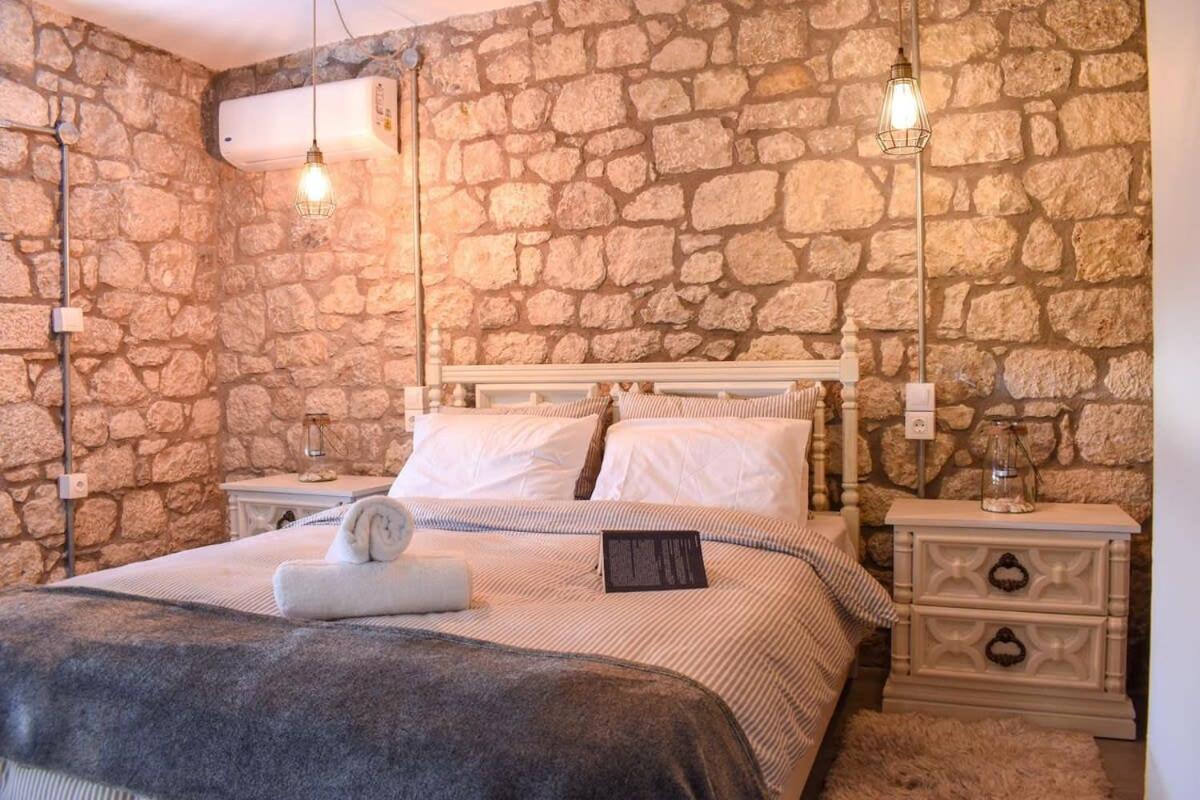 Coastal Stone Hideaway With Stunning Scenery Vila Kitriaí Exterior foto